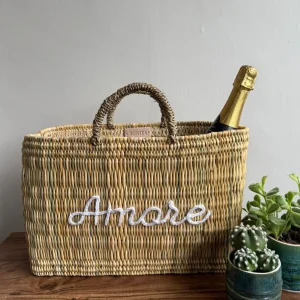 Limited Edition ‘Amore’ Reed Basket<Boutique Bonita Discount