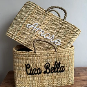Limited Edition ‘Amore’ Reed Basket<Boutique Bonita Discount