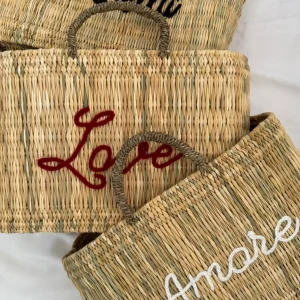 Limited Edition ‘Amore’ Reed Basket<Boutique Bonita Discount