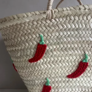 Limited Edition Chilli Pepper Basket<Boutique Bonita Best