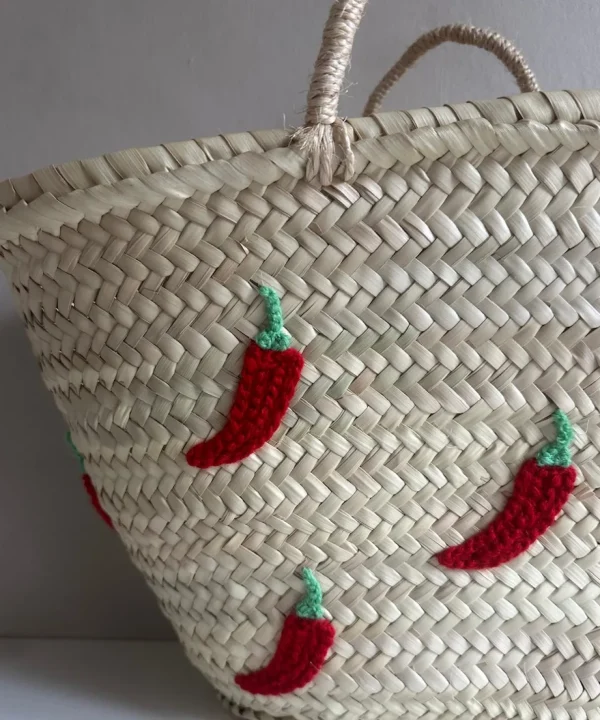 Limited Edition Chilli Pepper Basket<Boutique Bonita Best