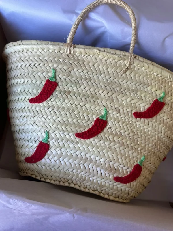 Limited Edition Chilli Pepper Basket<Boutique Bonita Best