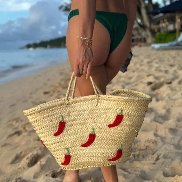 Limited Edition Chilli Pepper Basket<Boutique Bonita Best