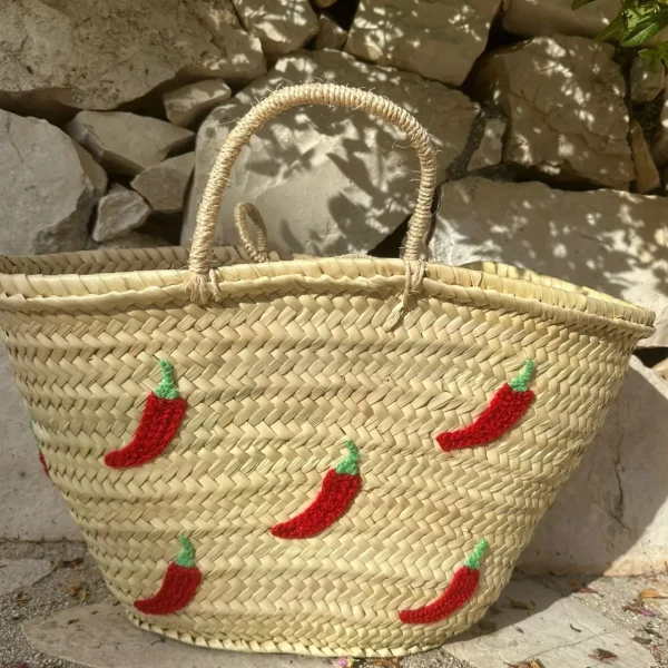 Limited Edition Chilli Pepper Basket<Boutique Bonita Best