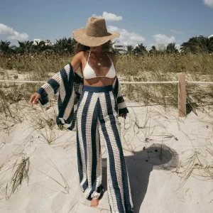MAYA - Navy Knit Co-Ord<Boutique Bonita Online