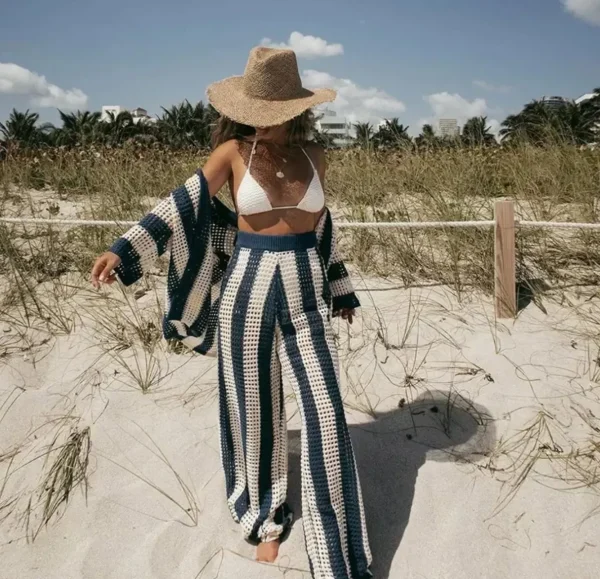 MAYA - Navy Knit Co-Ord<Boutique Bonita Online