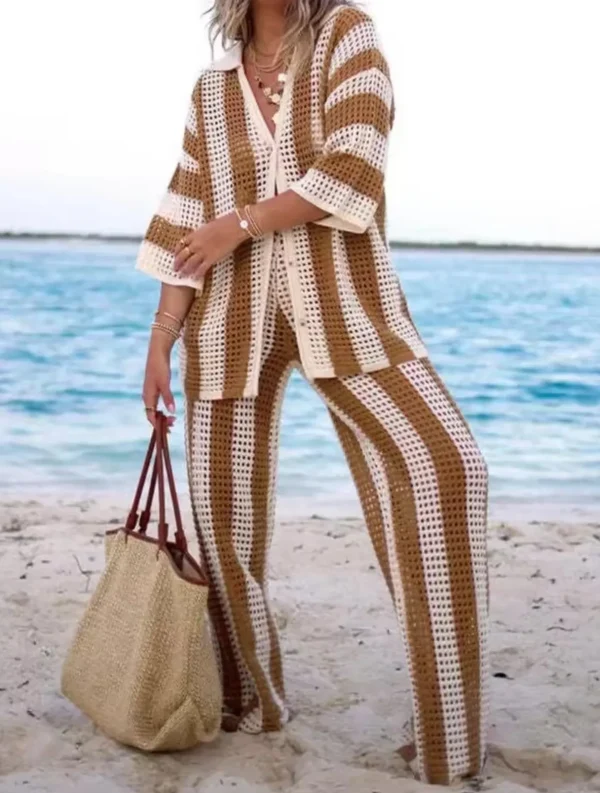 MAYA - Tan Knit Co-Ord<Boutique Bonita Discount