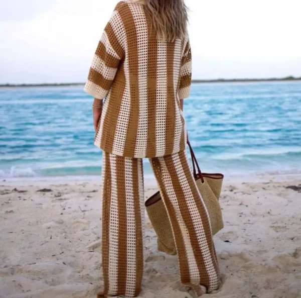 MAYA - Tan Knit Co-Ord<Boutique Bonita Discount