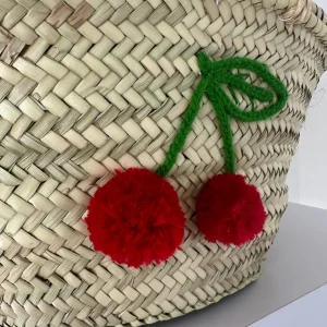 Medium Cherry Palm Basket<Boutique Bonita Clearance