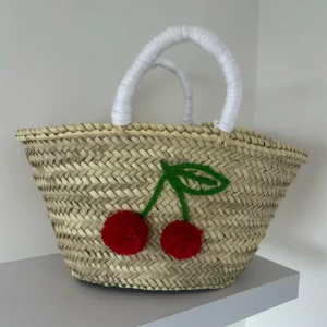Medium Cherry Palm Basket<Boutique Bonita Clearance