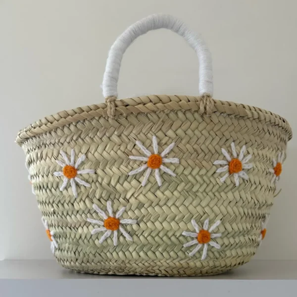 Medium Daisy Palm Basket<Boutique Bonita Fashion