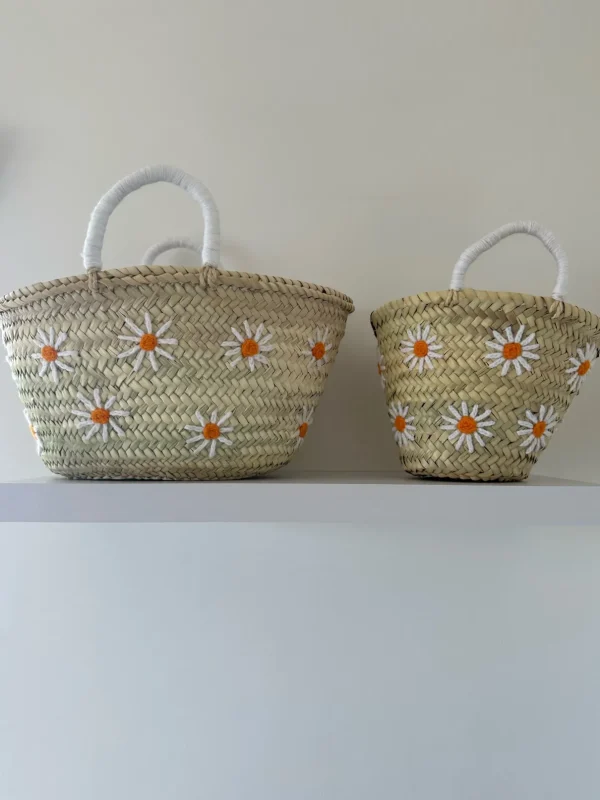 Medium Daisy Palm Basket<Boutique Bonita Fashion