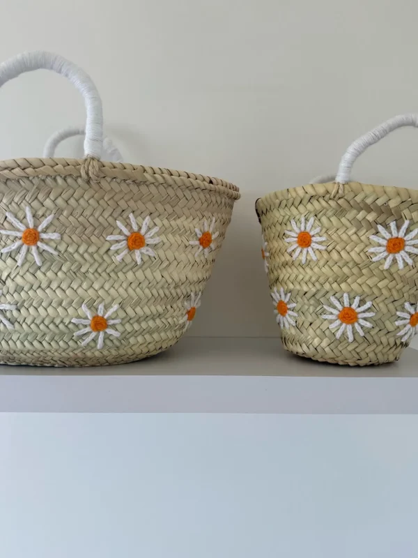 Medium Daisy Palm Basket<Boutique Bonita Fashion