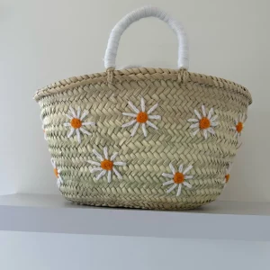 Medium Daisy Palm Basket<Boutique Bonita Fashion