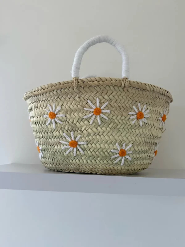 Medium Daisy Palm Basket<Boutique Bonita Fashion
