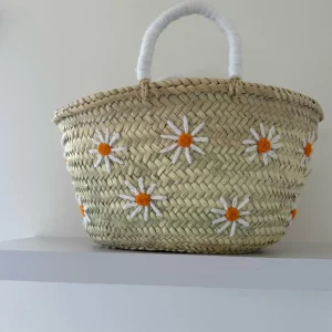 Medium Daisy Palm Basket<Boutique Bonita Fashion