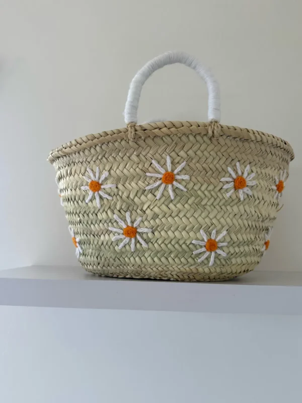 Medium Daisy Palm Basket<Boutique Bonita Fashion