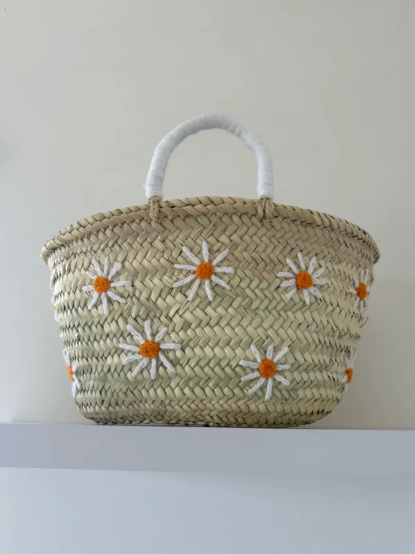 Medium Daisy Palm Basket<Boutique Bonita Fashion