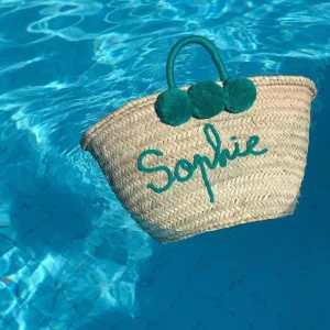 Medium Personalised Pom Pom Basket<Boutique Bonita Fashion