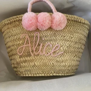 Medium Personalised Pom Pom Basket<Boutique Bonita Fashion
