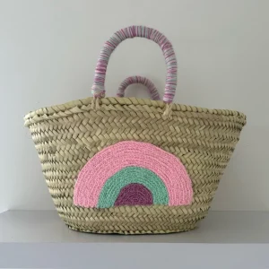 Medium Rainbow Palm Basket<Boutique Bonita New