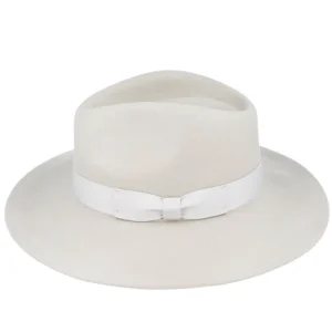 Men's Classic Wool Fedora - Stone<Boutique Bonita Online