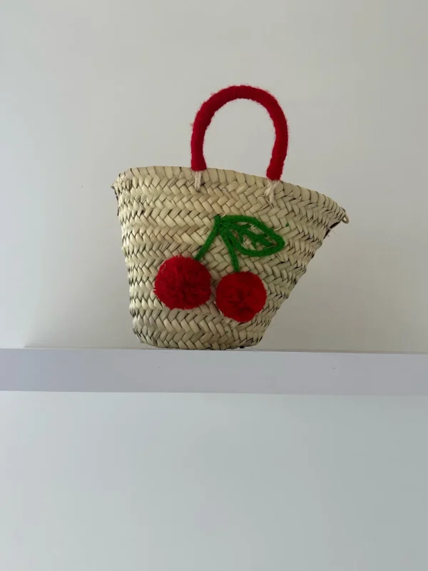 Mini Cherry Palm Basket<Boutique Bonita Clearance