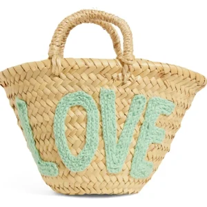 Mini 'LOVE' Palm Basket<Boutique Bonita Clearance