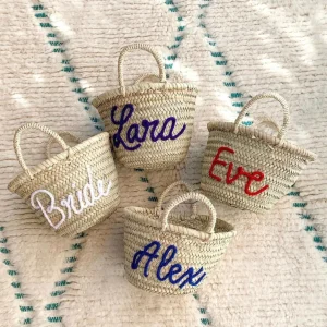Mini Personalised Palm Basket<Boutique Bonita Clearance