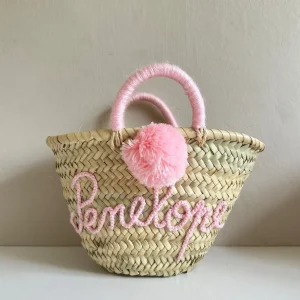 Mini Personalised Pom-Pom Basket<Boutique Bonita Sale