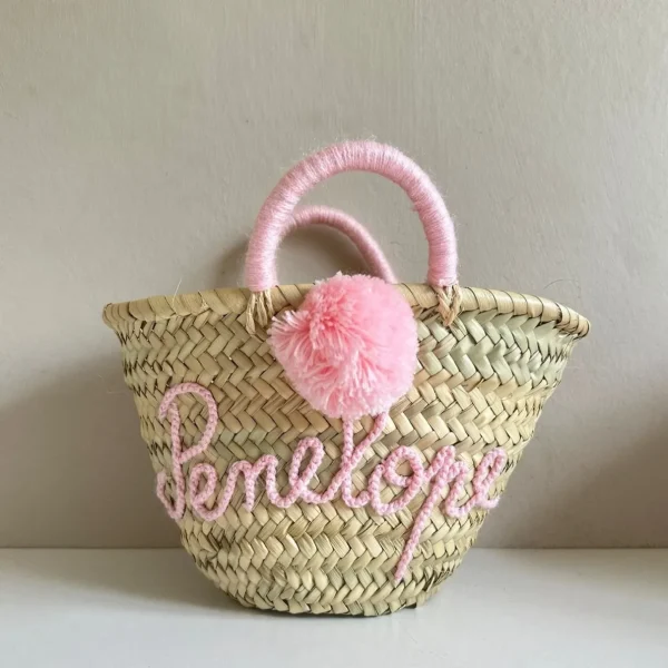 Mini Personalised Pom-Pom Basket<Boutique Bonita Sale