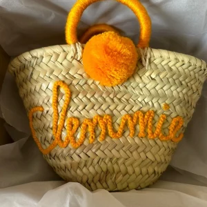 Mini Personalised Pom-Pom Basket<Boutique Bonita Sale