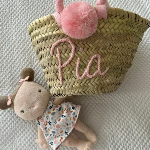 Mini Personalised Pom-Pom Basket<Boutique Bonita Sale