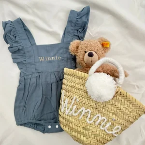 Mini Personalised Pom-Pom Basket<Boutique Bonita Sale