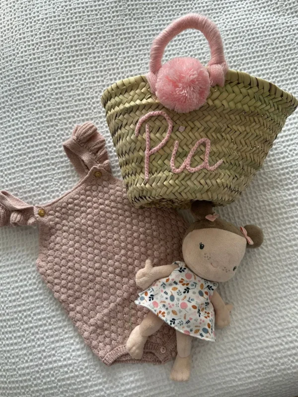 Mini Personalised Pom-Pom Basket<Boutique Bonita Sale
