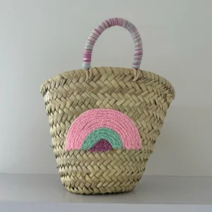 Mini Rainbow Palm Basket<Boutique Bonita Clearance