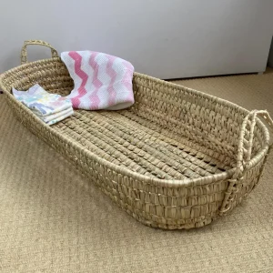 Moroccan Baby Changing Basket with handles<Boutique Bonita Clearance