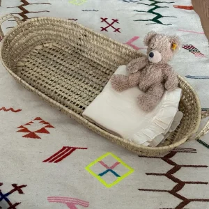 Moroccan Baby Changing Basket with handles<Boutique Bonita Clearance