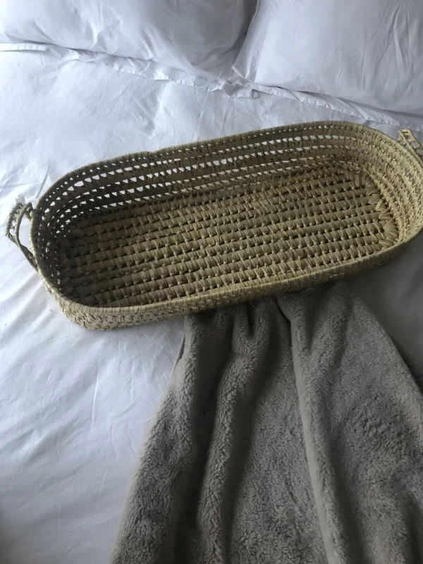 Moroccan Baby Changing Basket with handles<Boutique Bonita Clearance