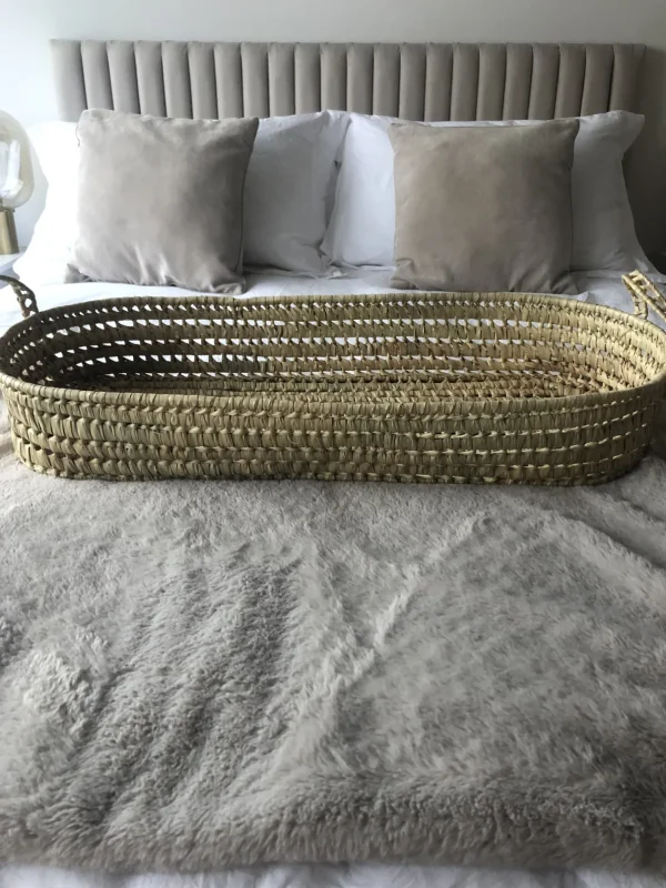 Moroccan Baby Changing Basket with handles<Boutique Bonita Clearance