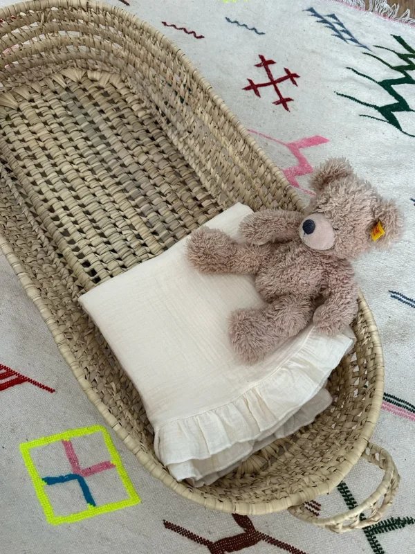 Moroccan Baby Changing Basket with handles<Boutique Bonita Clearance