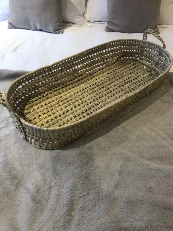 Moroccan Baby Changing Basket with handles<Boutique Bonita Clearance