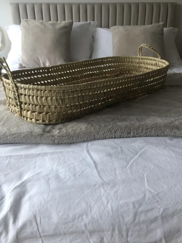 Moroccan Baby Changing Basket with handles<Boutique Bonita Clearance