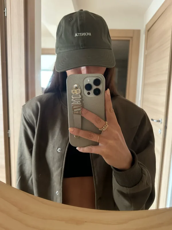 Olive baseball cap - BONITA<Boutique Bonita Discount