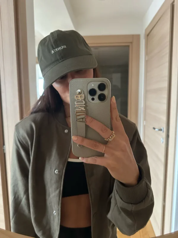 Olive baseball cap - BONITA<Boutique Bonita Discount