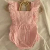Personalised Pink Ruffle Baby Romper<Boutique Bonita Online