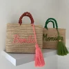 Personalised Raffia Palm Basket<Boutique Bonita Fashion