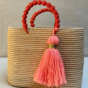 Personalised Raffia Palm Basket<Boutique Bonita Fashion