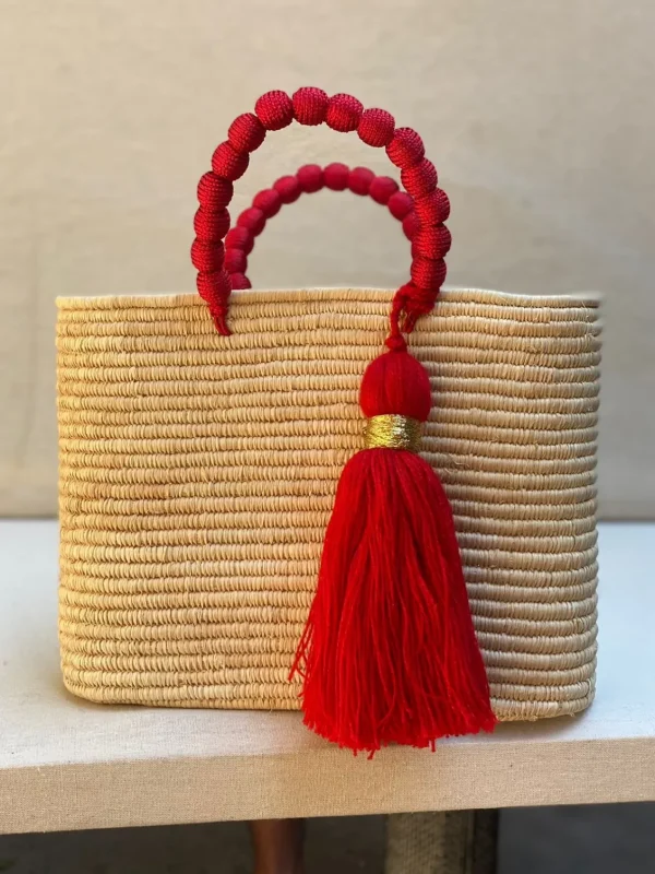 Personalised Raffia Palm Basket<Boutique Bonita Fashion