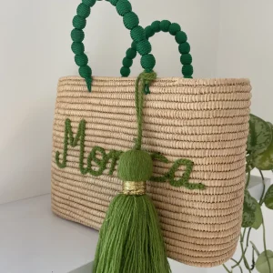 Personalised Raffia Palm Basket<Boutique Bonita Fashion